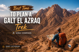 Best Time to Plan a Galt El Azraq Trek