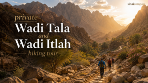 private Wadi Tala and Wadi Itlah hiking tour