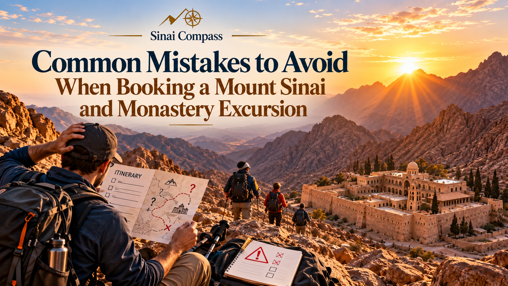 Common Mistakes to Avoid When Booking a Mount Sinai and Monastery Excursion