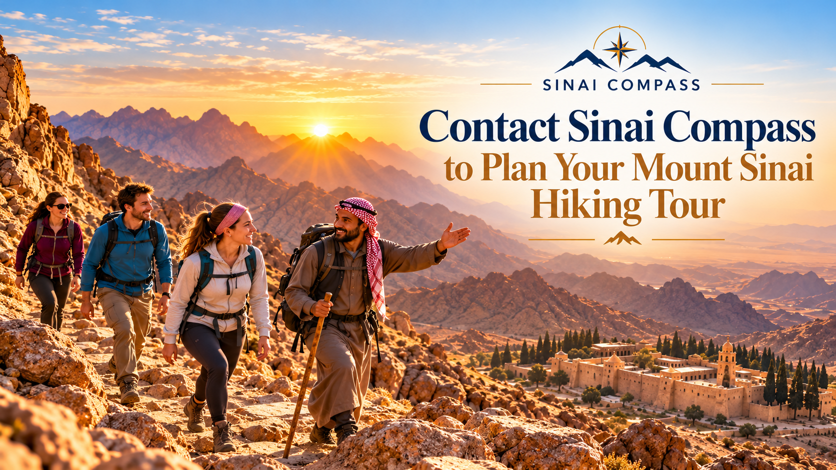 Contact Sinai Compass to Plan Your Mount Sinai Hiking Tour