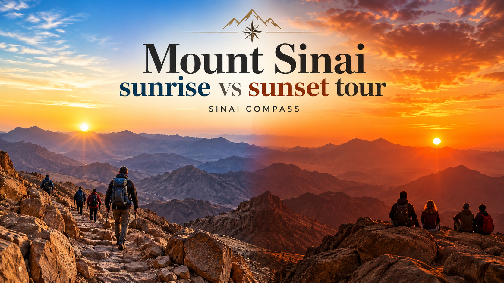 Mount Sinai sunrise vs sunset tour