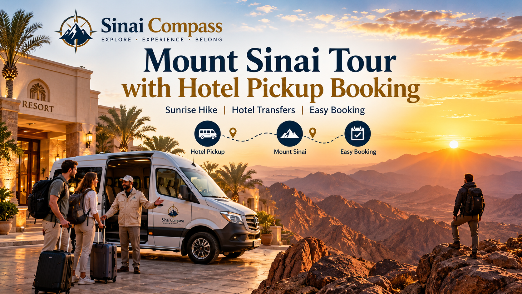 Mount Sinai tour with hotel pickup booking