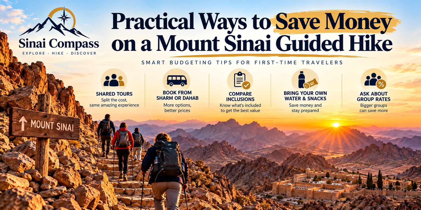 Practical Ways to Save Money on a Mount Sinai Guided Hike