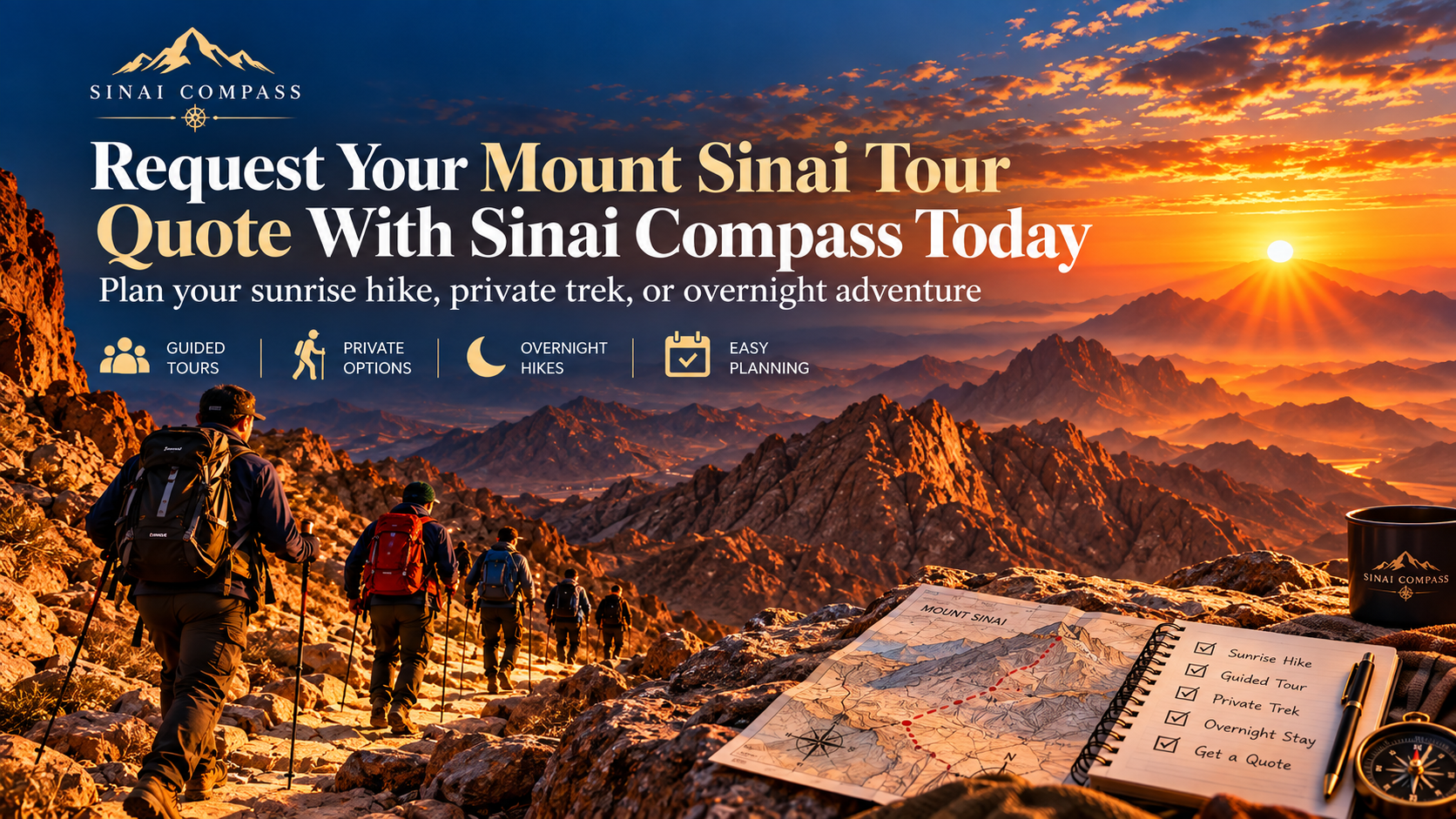 Request Your Mount Sinai Tour Quote With Sinai Compass Today