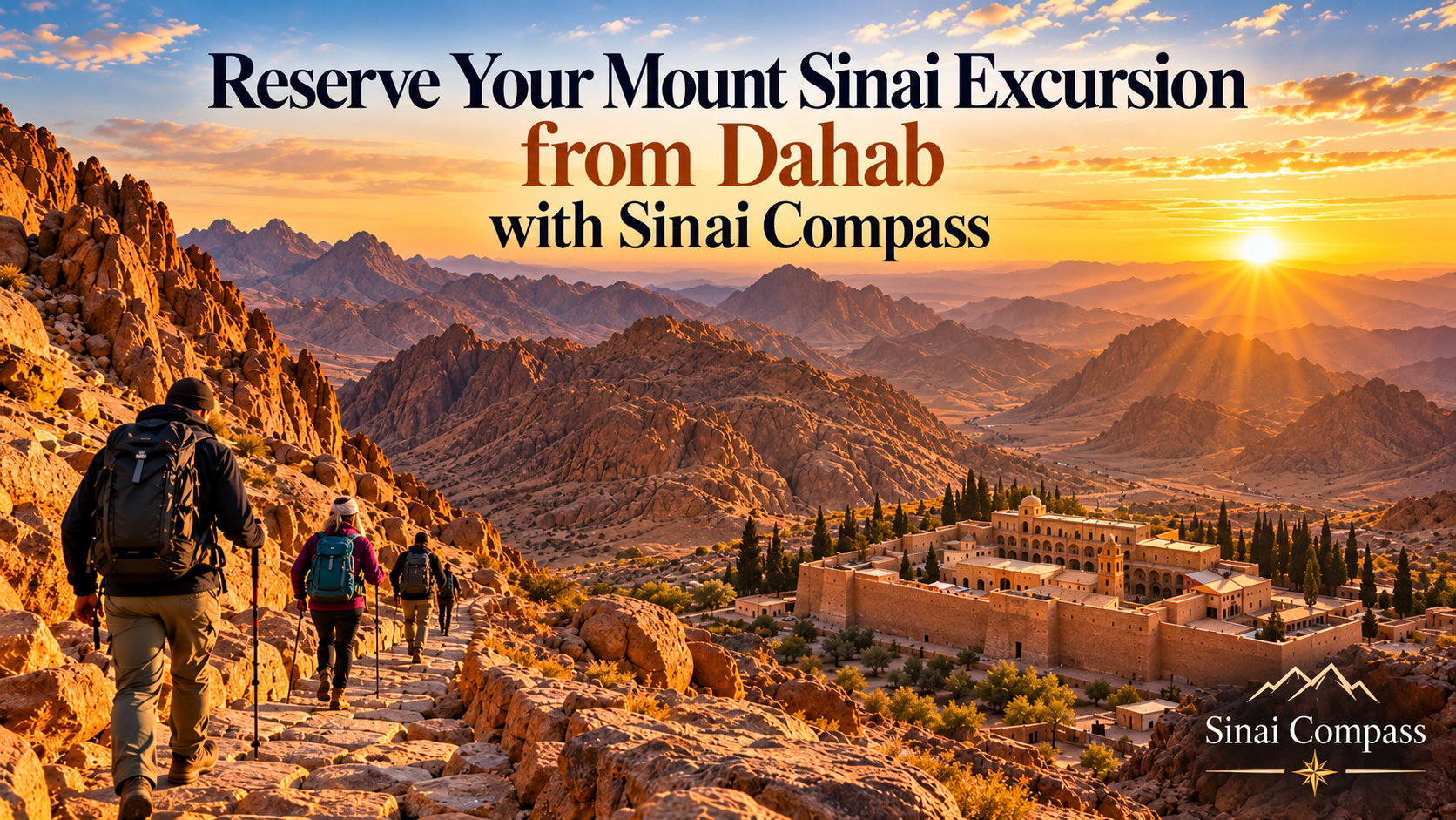 Reserve Your Mount Sinai Excursion from Dahab with Sinai Compass