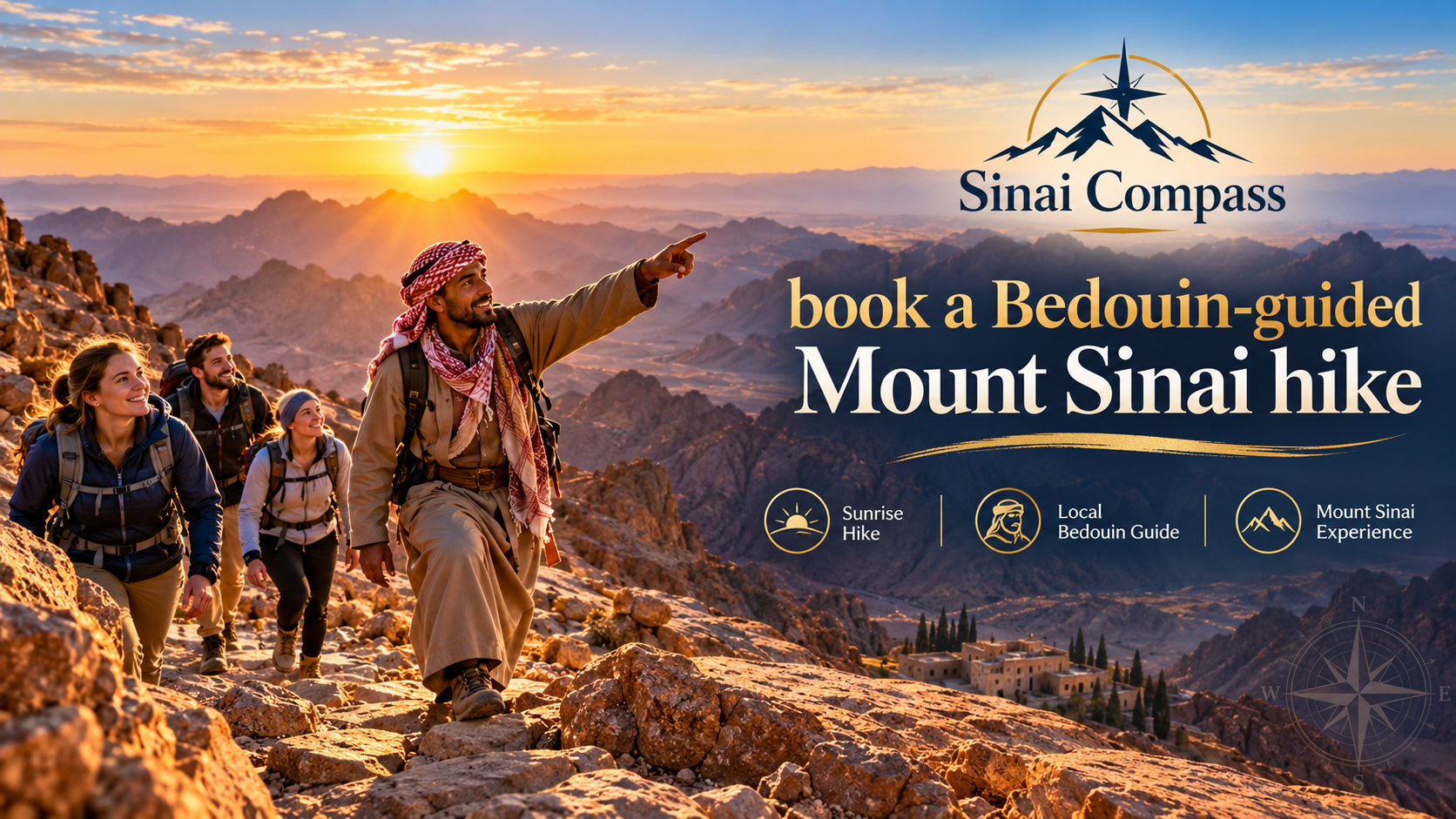 book a Bedouin-guided Mount Sinai hike
