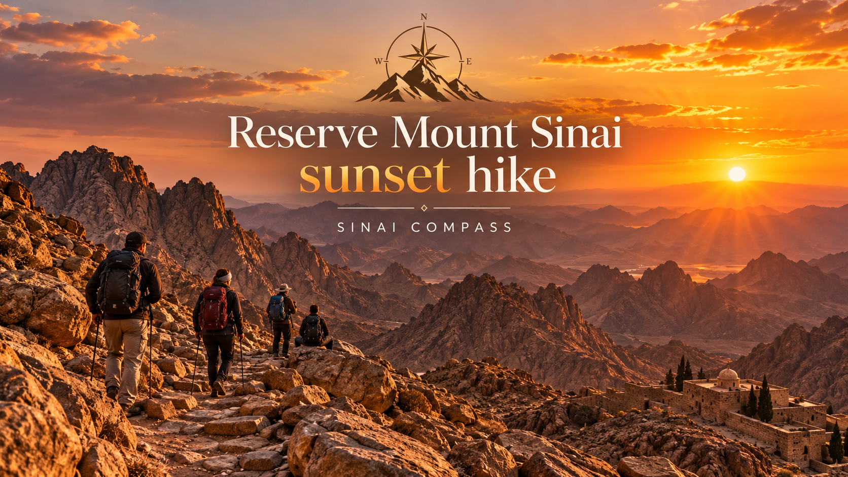 reserve Mount Sinai sunset hike